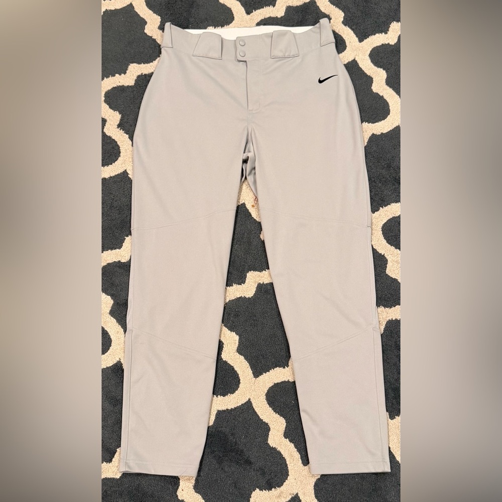 Nike XL Team Baseball Pants, Light Gray